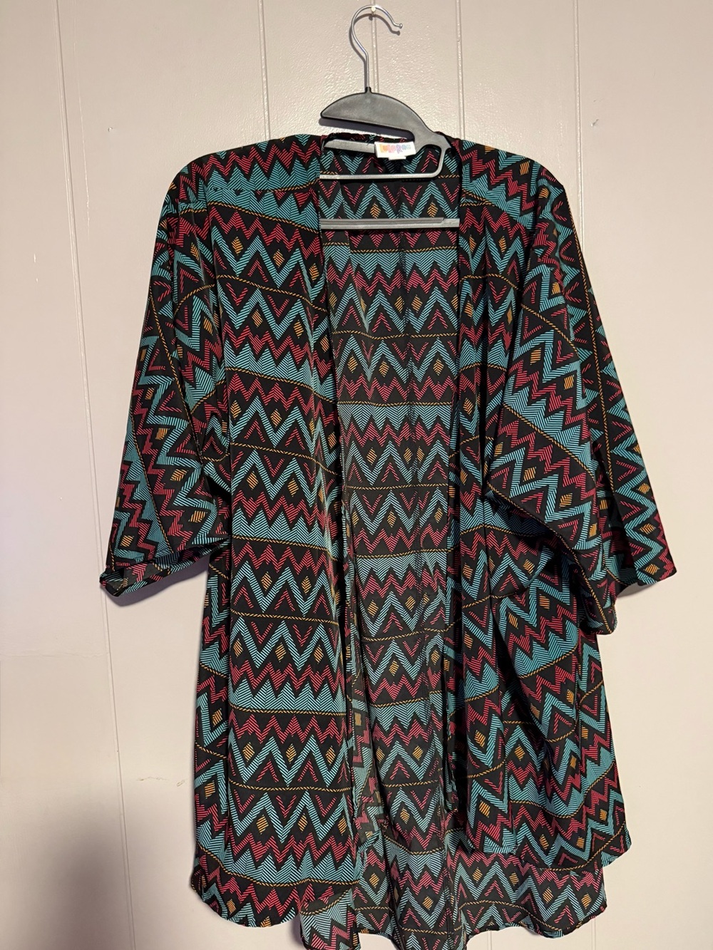 LuLaRoe kimono 3/4 sleeve Medium